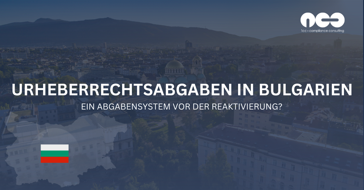 Urheberrechtsabgaben in Bulgarien: Reaktivierung noch in diesem Jahr?