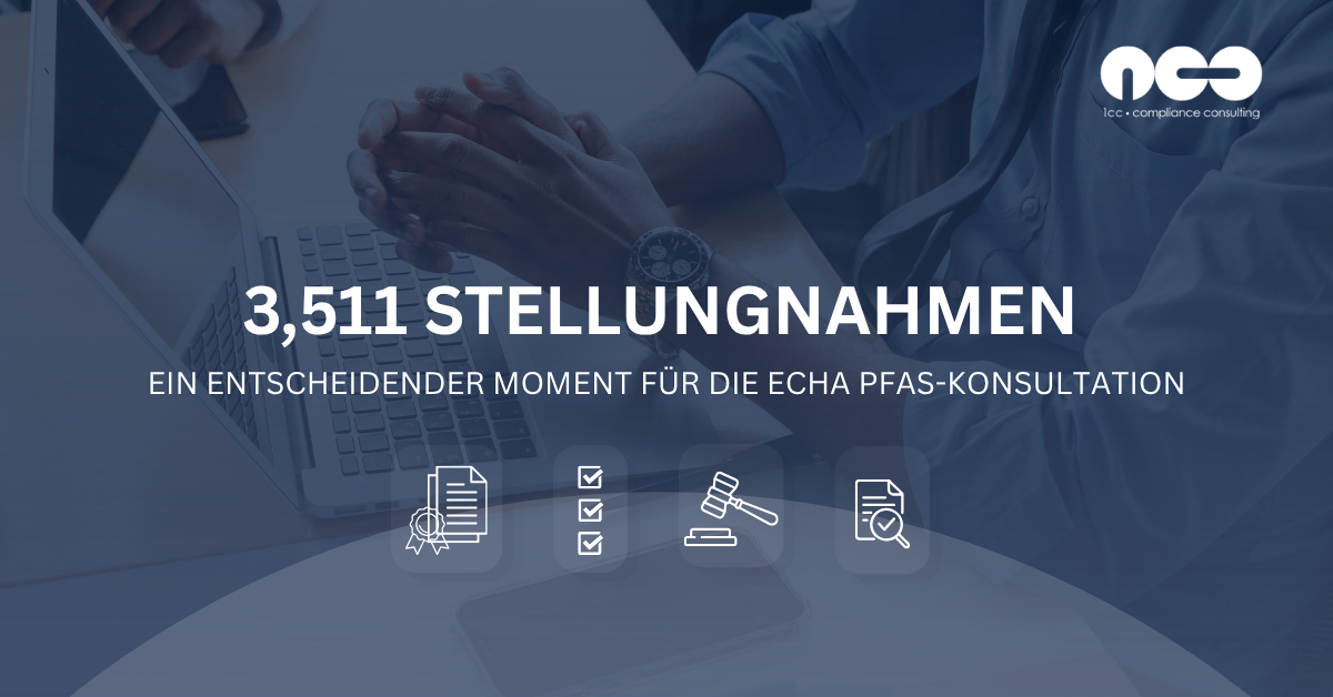 ECHA-PFAS-Konsultation erhält über 3.500 Stellungnahmen