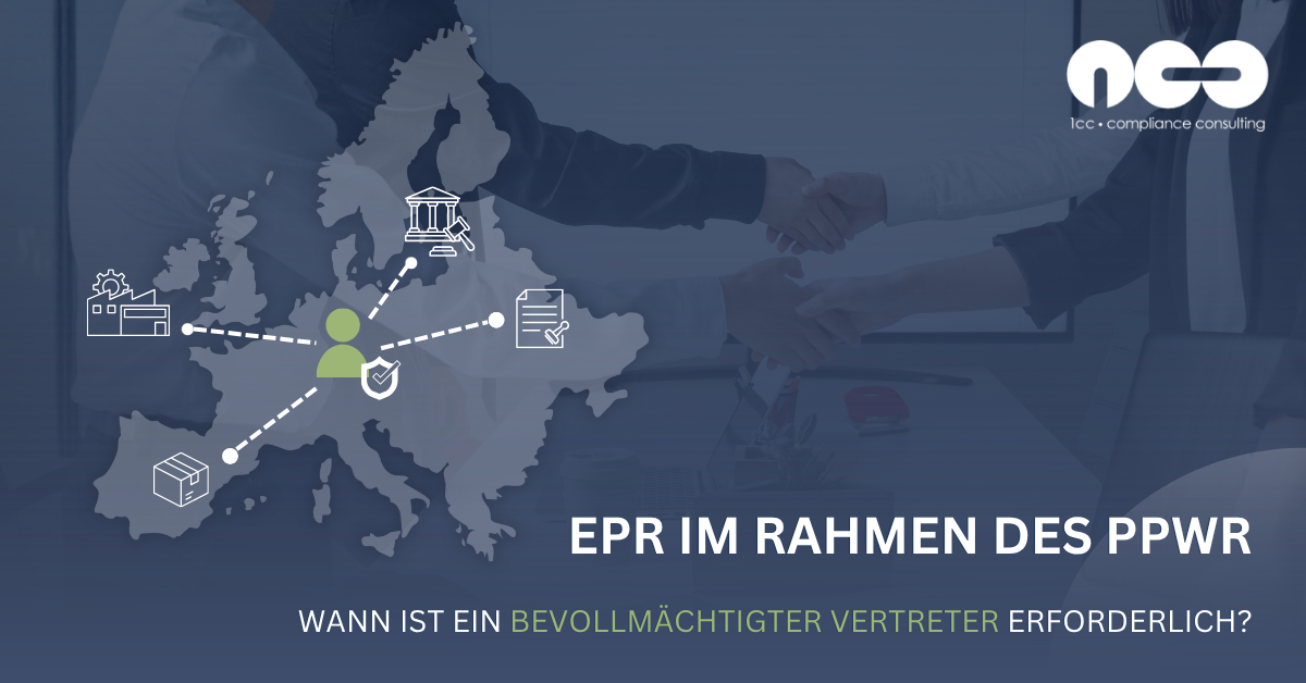 EPR gemäß der PPWR: Wann Sie einen Bevollmächtigten benötigen